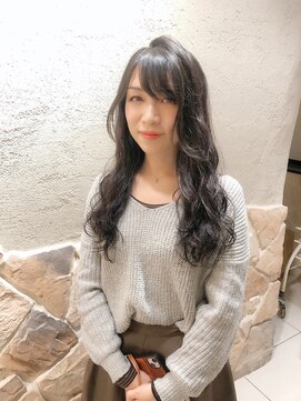 ヘアリゾートエーアイ 新宿西口店(hair resort Ai) コテなし波巻きパーマ