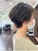 ディスコネクトショート×ナチュラルグレージュ