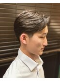 メンズナチュラル七三分け　東京/大手町/丸の内