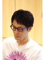 ヘアーモードキクチ 日本橋三越前店 おしゃれ染めした大人ツーブロック