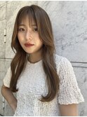 ケアブリーチダブルカラー×レッドブラウン【心斎橋】