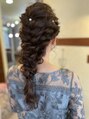 ノルディーズルーム(Nordlys Room) ルーズな編み下ろし。ガッツリ和髪から、ルーズ系も得意です。