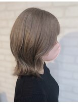 ヘアープロデュース ラピセット 松山(Lapset)&nbsp;透明感カラー★ダブルカラーブリーチミルクティーベージュ