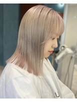 ユー(juu.) blonde hair