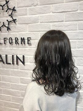 ヘア スパ ビューティー エールフォルム(HAIR SPA BEAUTY YELLFORME) ダークグレージュ×ふんわりスタイリング