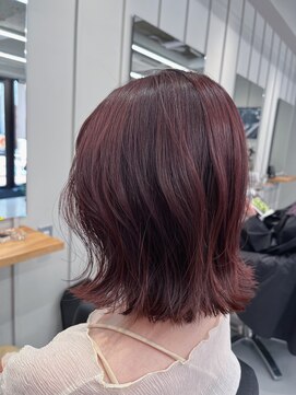 バルベストーキョーサウス(BARBES TOKYO SOUTH) 大人ピンクレッドカラー【RISA】