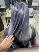 バレイヤージュ &nbsp;ハイライト &nbsp;&nbsp;デザインカラー