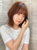 ブリス(VLISS)&nbsp;フレアウエーブボブ＿ベージュカラーボブ