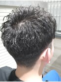 メンズカット/ベリーショート/20代30代/アイロンパーマ
