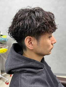 リット×ベリエ(Lit.×belier) 波巻きパーマスパイラルパーマツイストパーマメンズパーマ鹿児島