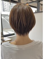 フレーム 博多店(FRAME)&nbsp;すっきりショート　ブリーチ無し透明感ブラウン