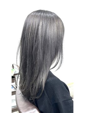 ヘアー グリーン(hair green) ミディアムグレージュカラー