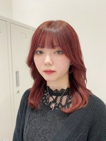 ジーナ 博多筑紫口(Zina)&nbsp;韓国風ヘア/韓国風顔周りカット/ピンクヘア/Zina博多筑紫口店