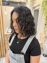 アクセヘアー 町田(acce hair) ミディアムハイウェーブパーマ
