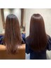 【ロングの方におすすめ！】カット＋髪質改善カラー＋トリートメント　19,280