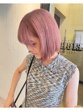 エイト 福岡天神店(EIGHT fukuoka) ピンクベージュ