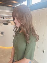 プラス ファースト ヘア(Plus 1st)&nbsp;ミルクティーベージュ×オージュアトリートメント