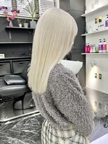 チュダック(ChuDuck)&nbsp;韓国風《ペールシルバー》ハイトーン/ケアブリーチ/ダブルカラー