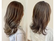 トリッカアヴェダ(tricca AVEDA)の雰囲気（大人女性に大人気ハイライト,白髪ぼかしスタイルも♪）