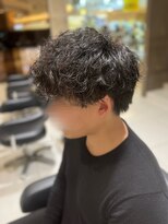 アヴァンスクロス あべのルシアス店(AVANCE. CROSS)&nbsp;メンズマッシュ×波巻きパーマ