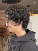 波打ちパーマ/フェザーパーマ/波巻きツイストスパイラル