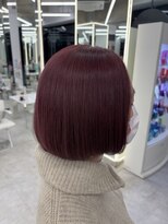 ブラウン(Brown)&nbsp;ラベンダーパープル/ボブ/藤沢美容室/イメチェン/美髪