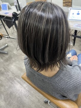 プライズ アイリス 池袋東口店(prize Iris) 白髪ぼかしハイライトケアカラー池袋