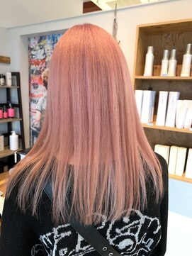 ワンバイワンヘアーツー(OnexOne HAIR2) ピンクベージュ/ペールピンク/くすみピンク