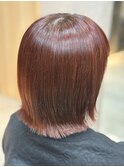 切りっぱなしボブ