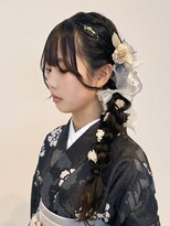 アフロディアン(AphrodiaN) サイド編み下ろしヘア