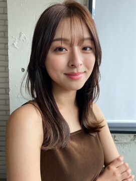 エトラ 渋谷店(etora) 小顔 美髪 レイヤーカット イメチェン ワイドバング"