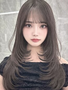 マウル ソレ 名駅店(MAEUL sole)の写真/【名駅/名古屋】うねり、広がりなど様々なクセ毛に対応◎髪に負担をかけず、さら艶ストレートが叶う♪