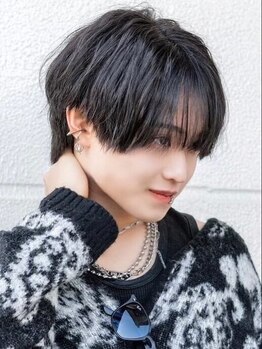 エルバイラビス 大宮(elu by lovis)の写真/【カット+シャンプー+クイックスパ4,600】オージュアクイッククレンジングで頭皮汚れもすっきり[大宮]