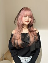 モニカ 栄店(MONIQA)&nbsp;ピンク×ブラウン