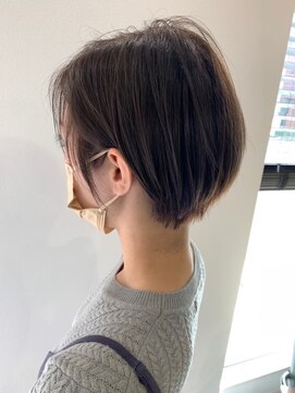 ルーチェココ ブラン(Lu'ce coco blanc) 大人ナチュラル×ひし形ショートボブ