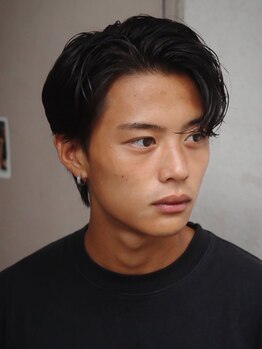 メゾンフォーメン 心斎橋店(Maison for men)の写真/眉毛もトータルでかっこよく！モテスタイルをMaisonで実現☆本格「似合わせアイブロウ」もお任せ！