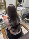 韓国ヘア/グレージュ/顔周りカット/表参道