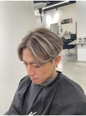 波巻きツイストスパイラルパーマ/フェザーパーマ/眉毛/メンズ