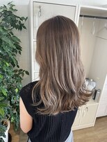 グリーンルームセカンド 結城店(GREEN ROOM. 2nd)&nbsp;つるりんちょ。ZERO髪質改善カラー　透明感カラー　グレージュ