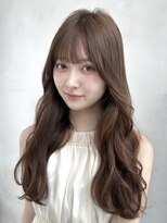 ザックラフィネ(ZACC raffine) マロンベージュ/韓国風巻き/前髪カット/姫カットレイヤー