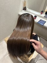 ナンバー 大分中央町店(N°)&nbsp;うる艶質感◎髪質改善酸性ストレート