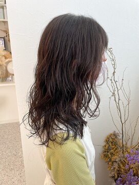 ロマーリ 岡山店(LOMARLIE) ラフウェーブ30代40代50代レイヤーパーマフェアリーレイヤー