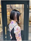 【ブリーチ2回】インナーピンクベージュ