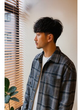 コポル(Copol) メンズ×ゆるめシャドウパーマ