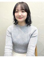 ヨーク(yoke) ミディアムパーマ/ラベンダーカラー