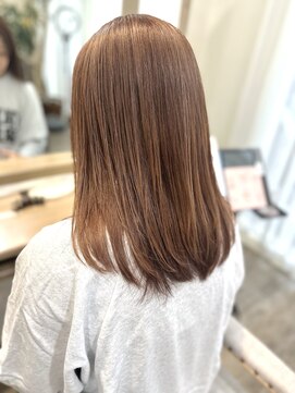 ラウラアンドロー(LAURA&RO) ミルクティーベージュダブルカラーインナーカラーケアブリーチ