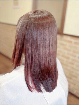 【稲毛海岸】エイジングケアカラー/30代～/縮毛矯正同日OK