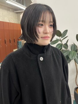 ノエ(noe) ショートボブ/レイヤーカット/ダブルカラー/ブリーチ/栄h260