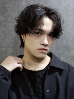 アウル 心斎橋(owl) センターパート×カルマパーマ×スパイラルパーマ×韓国風men's