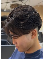 レボ 片町店(Revo)&nbsp;ニュアンスパーマ×センターパート